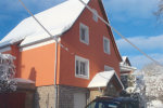 Fassadengestaltung mit Wrmedmmung an einem Einfamilienhaus in Kodersdorf